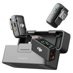 میکروفون یقه ای بی سیم دی جی آی مدل DJI DUAL MIC 2